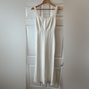 Lulu's Elegant White Dress